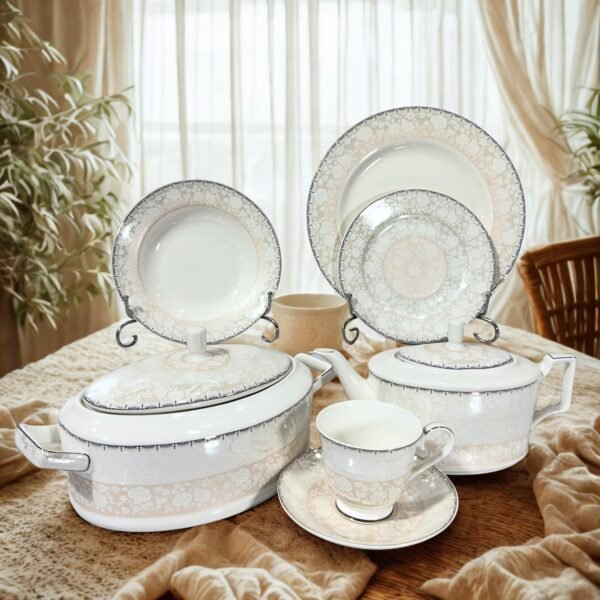 dinner set super bone 61pc