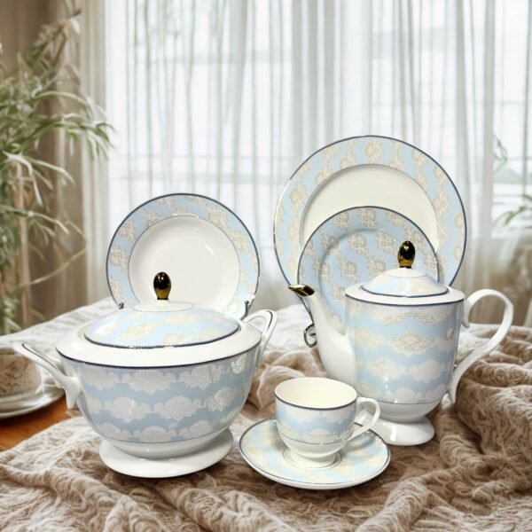 dinner set super bone 61pc