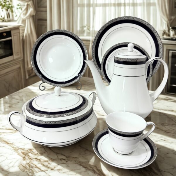 dinner set super bone 61pc