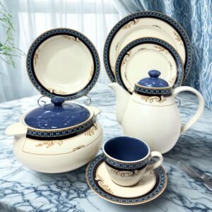 Home dinner set stoneware 61pc
