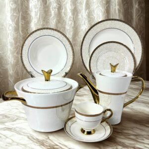 Home Dinner Set Bone China 61Pc