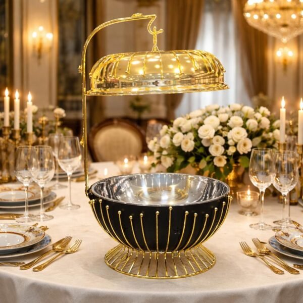 black&gold luxury food warmer