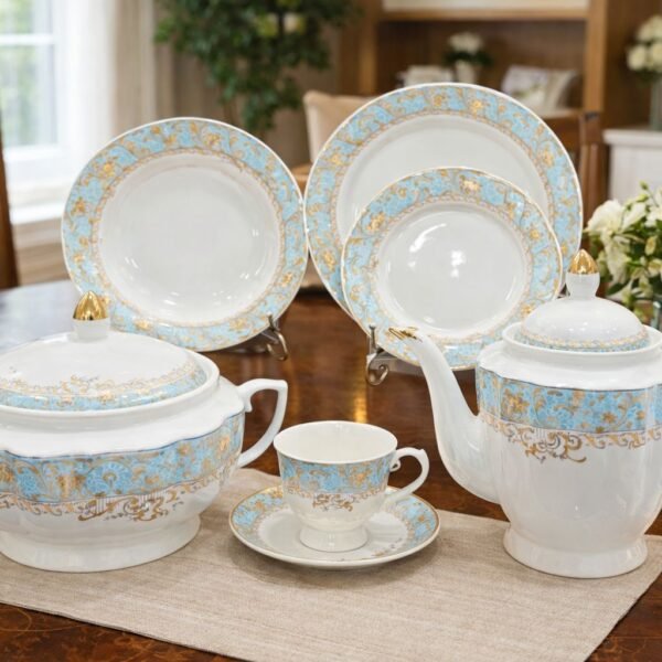 dinner set bone china 61pc